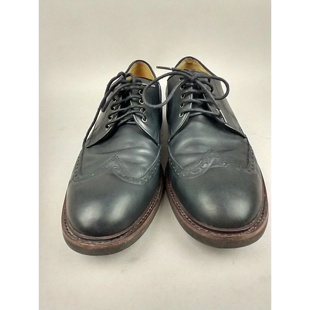 Cole‎ Haan Williams Wingtip Oxford Black Leather Dress Shoes Mens 10.5M C12198